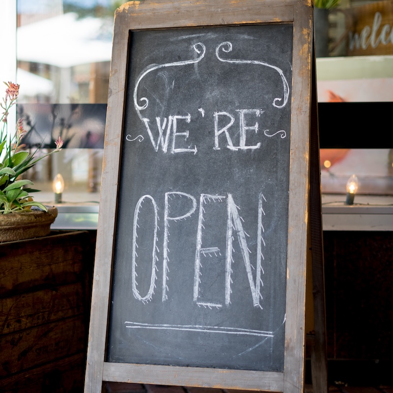 shop open sign