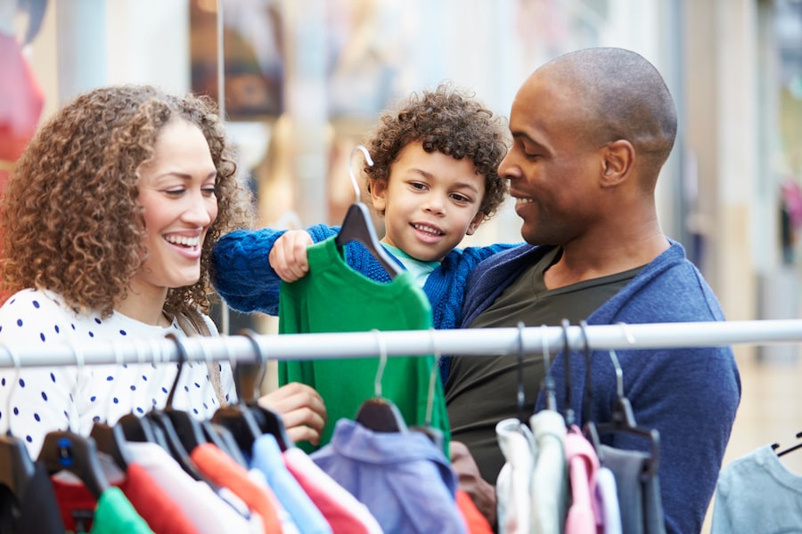 family shopping